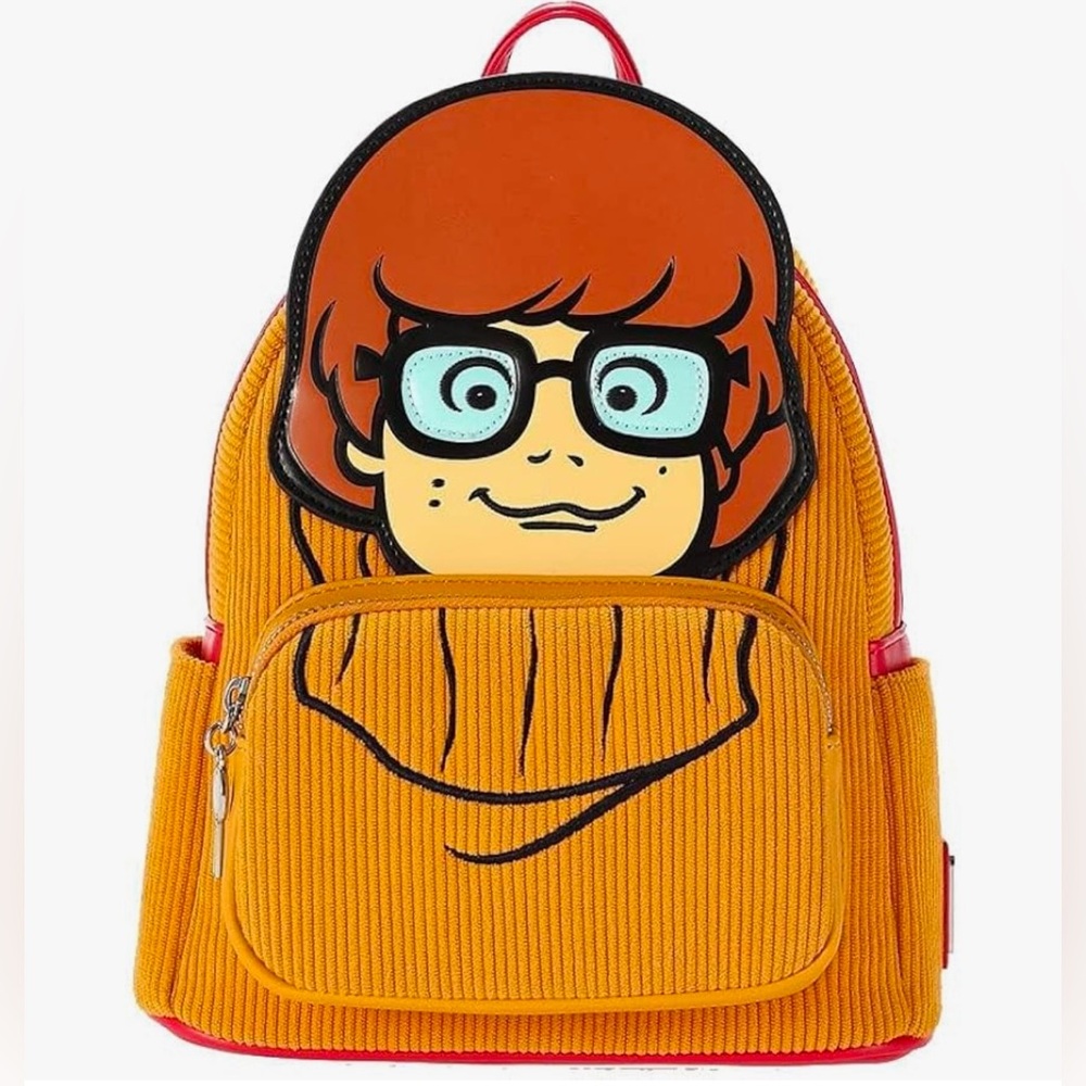 NWT Loungefly Warner Brothers Scooby Doo Velma cosplay mini backpack